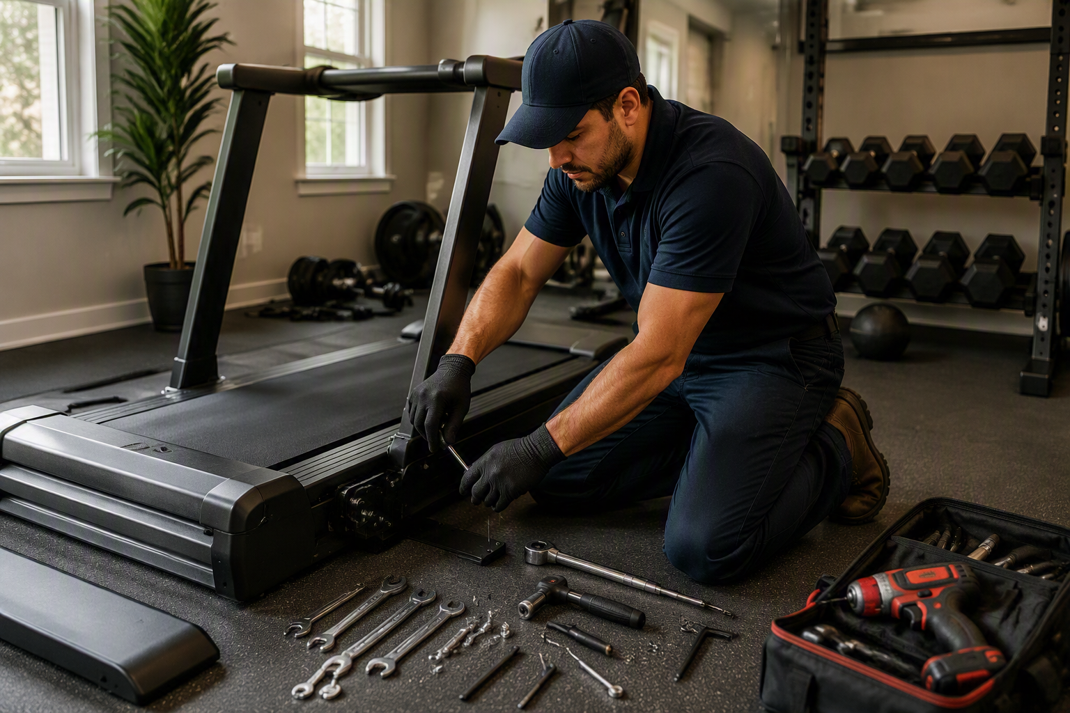 Exercise equipment assembly